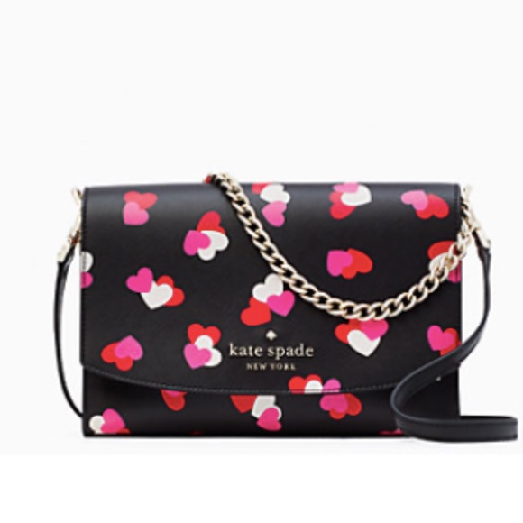 kate spade Handbags - kate spade Carson Flutter Hearts Printed Crossbody (k6105)